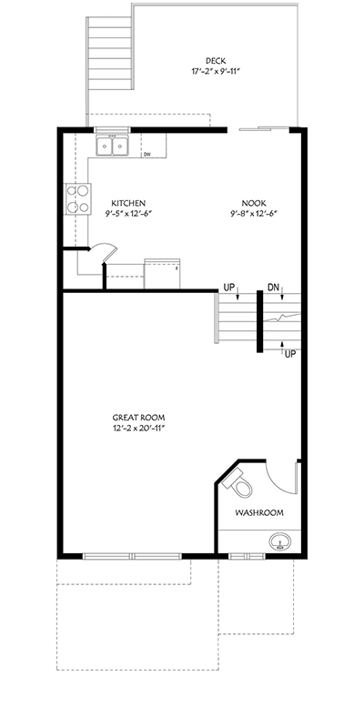 Aspen main floor plan