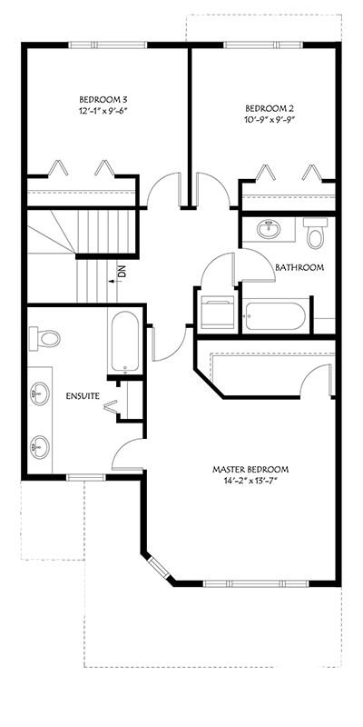 Boreal second floor plan