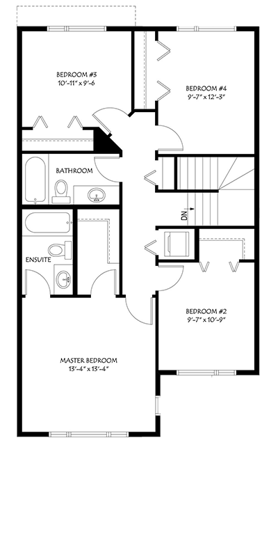 Prairie second floor plan