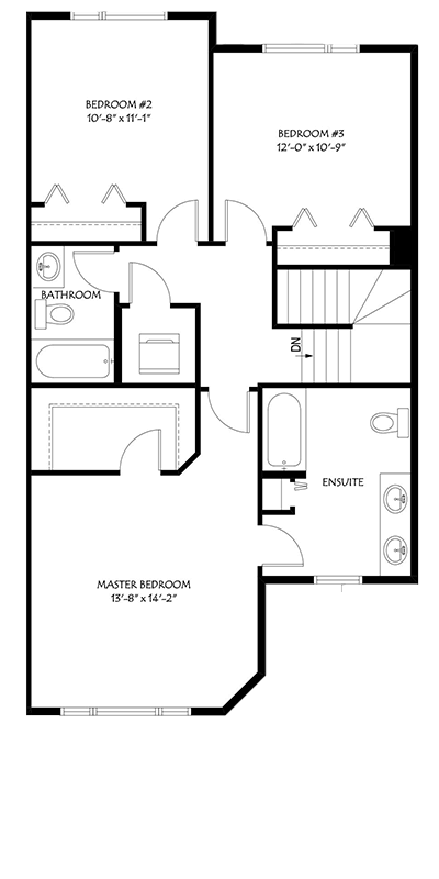 Taiga second floor plan